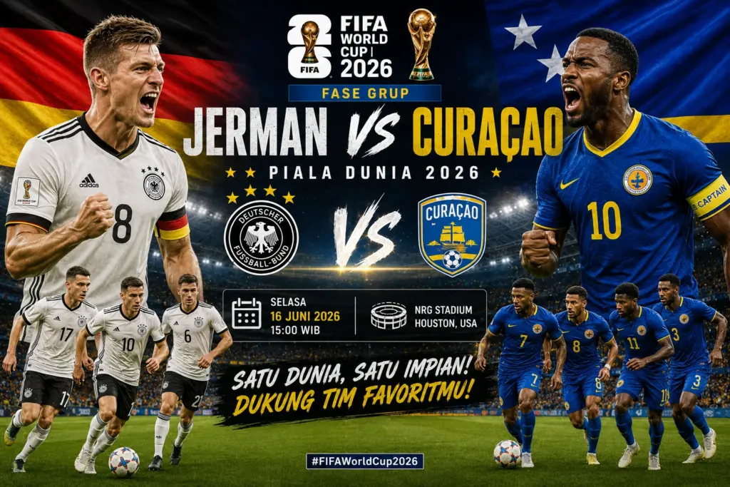 Prediksi Skor Jerman vs Curacao Piala Dunia 2026