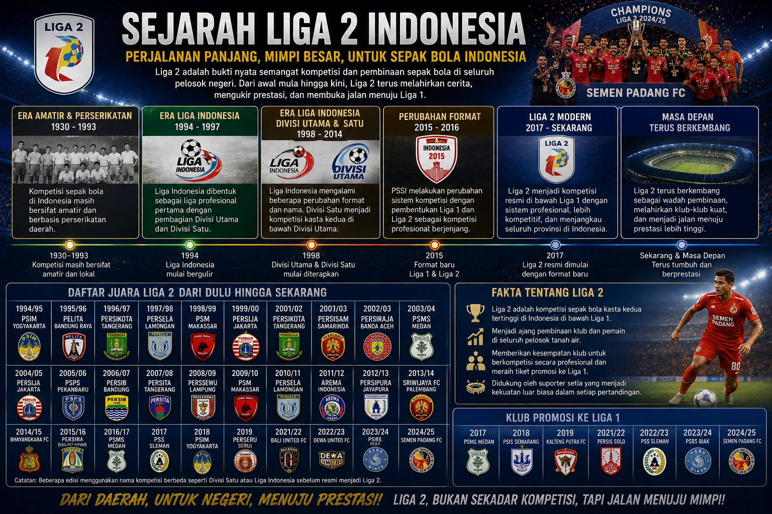 Sejarah Liga 2 Indonesia