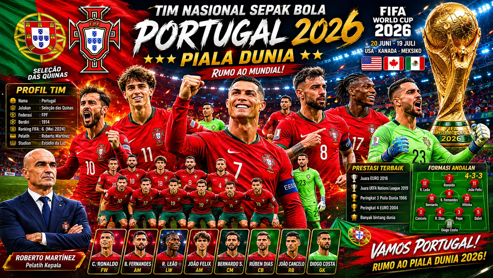 Tim Nasional Sepak Bola Portugal 2026