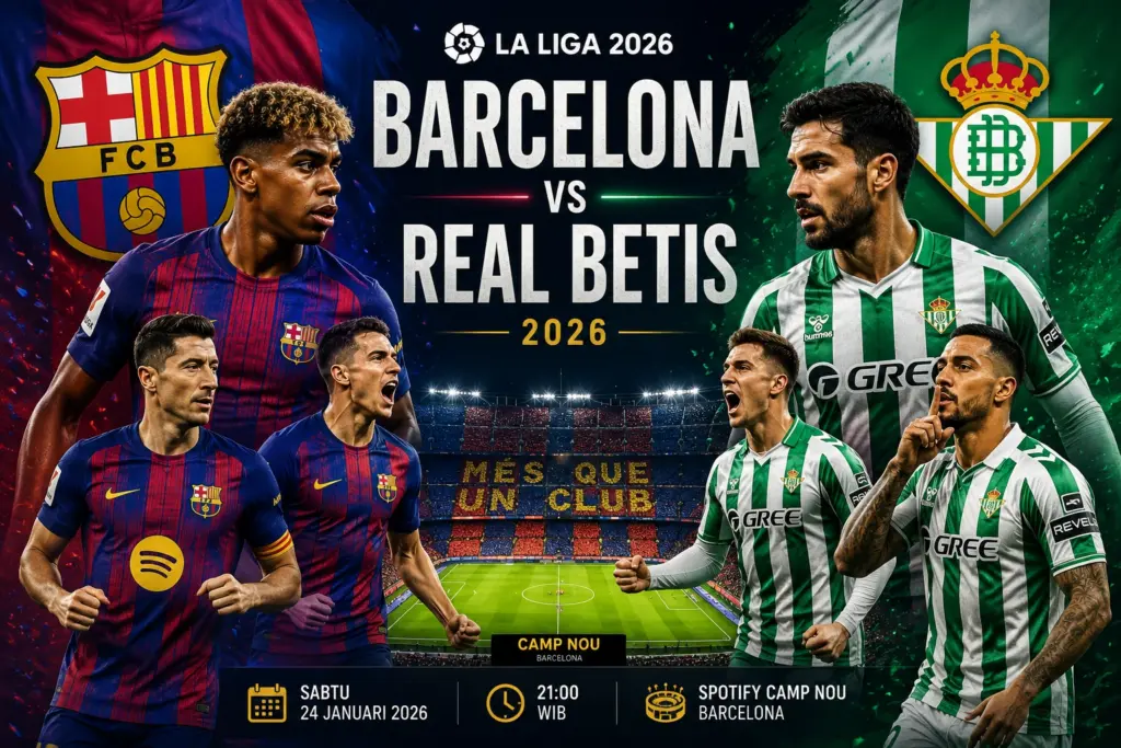 hasil Barcelona Vs Real Betis
