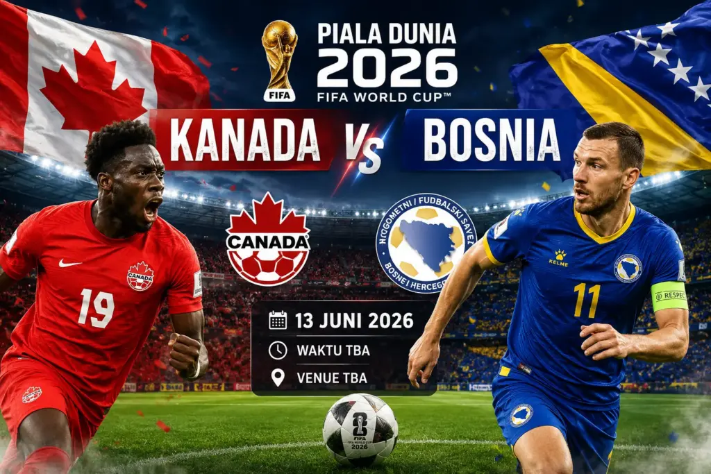 Prediksi Skor Kanada vs Bosnia