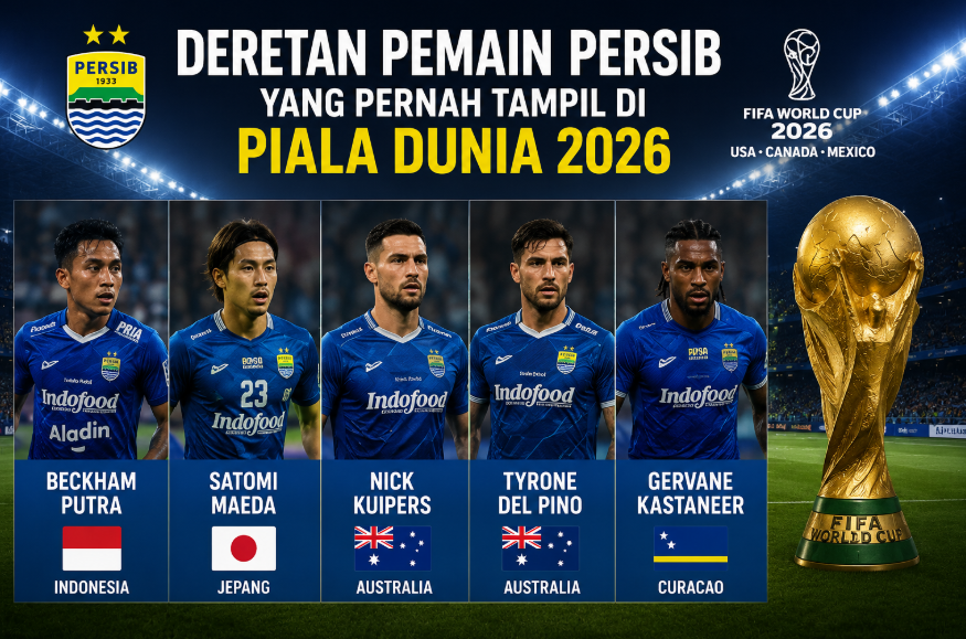 Deretan Pemain Persib yang Pernah Tampil di Piala Dunia 2026
