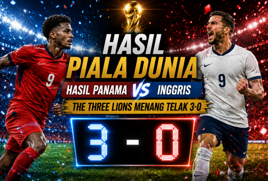 Hasil Panama vs Inggris: The Three Lions Menang Telak 3-0