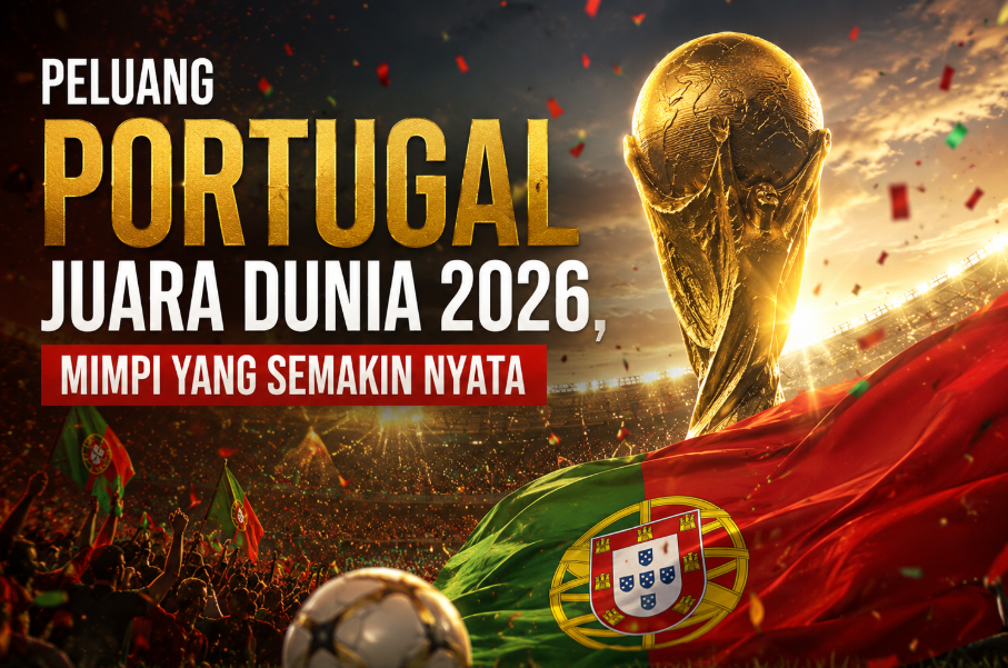 Peluang Portugal Juara Dunia 2026, Mimpi yang Semakin Nyata