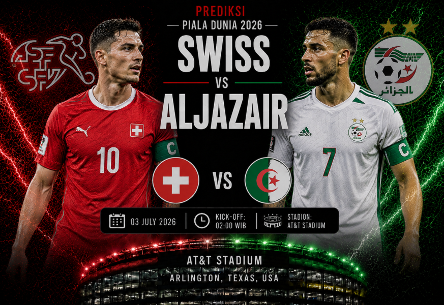 Pertandingan Swiss vs Aljazair: Duel Sengit Penentu Nasib