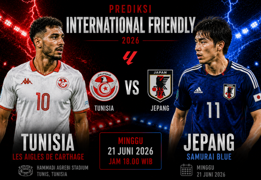 Prediksi Akurat Tunisia vs Jepang Pertarungan Penentu