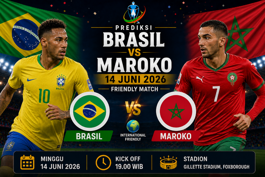 Prediksi Brasil vs Maroko: Duel Panas Calon Juara