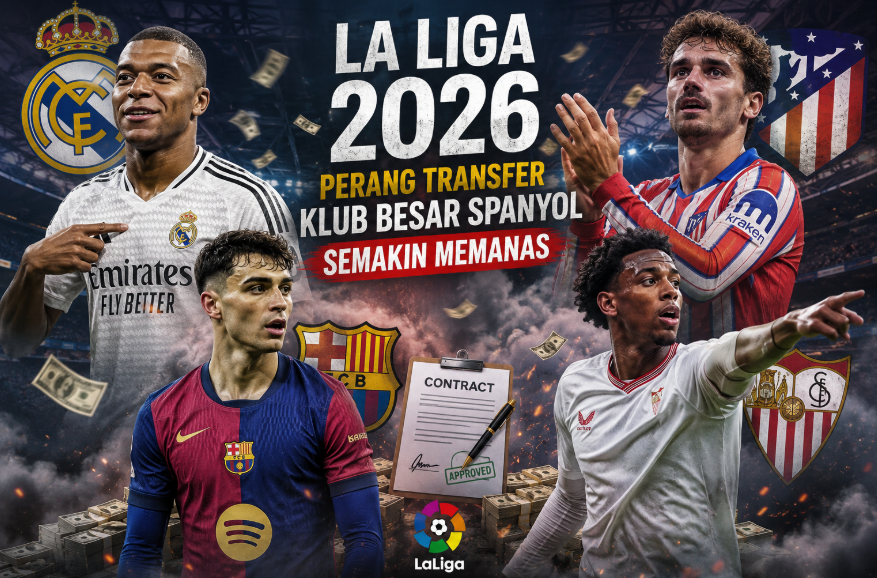 La Liga 2026: Perang Transfer Klub Besar Spanyol Semakin Memanas