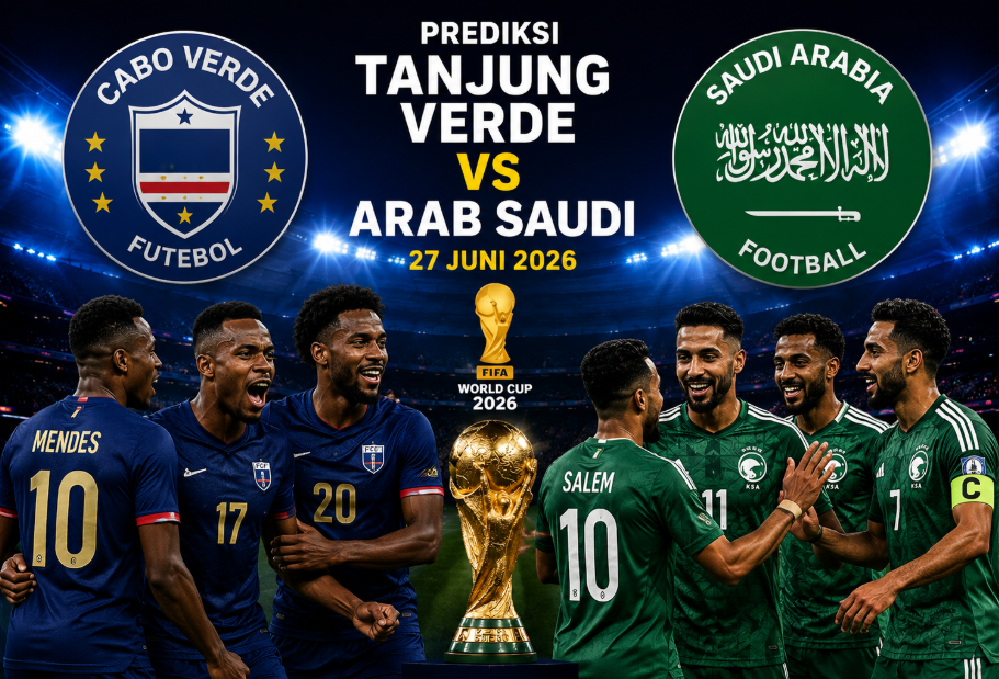 Jadwal dan Prediksi Skor Tanjung Verde vs Arab Saudi