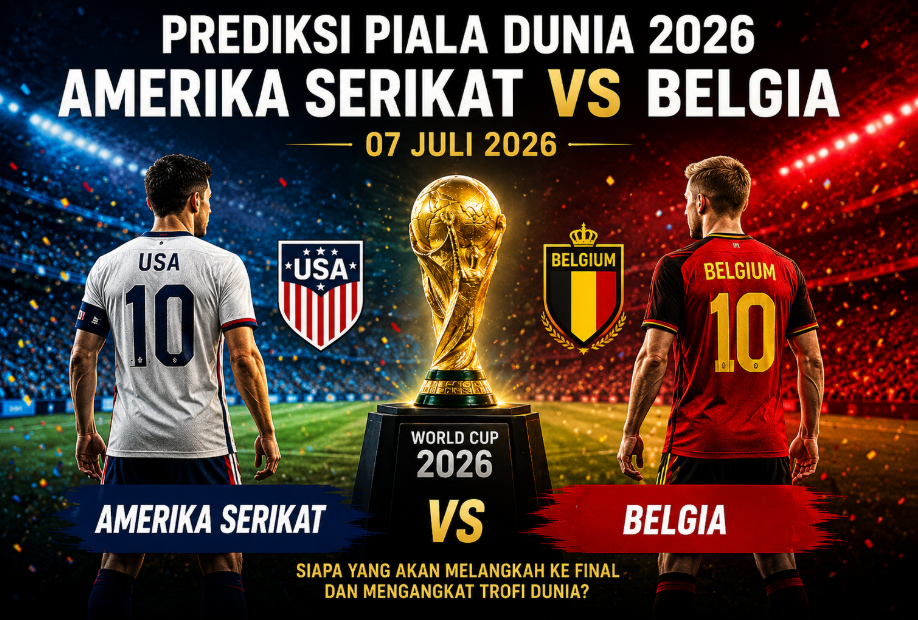 Prediksi Amerika Serikat vs Belgia: Adu Taktik Dua Tim Kuda Hitam