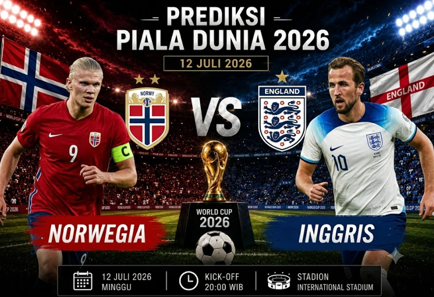 Prediksi Norwegia vs Inggris: Duel Sengit Penentu Tiket Lolos