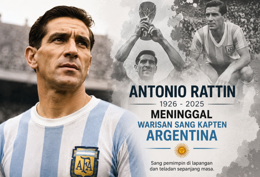 Antonio Rattin Meninggal Warisan Sang Kapten Argentina